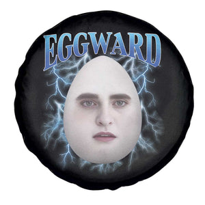Eggward Spare Tire Cover Funny Unhinged Meme Gen Z Humor Bootleg Graphic TS10 Print Your Wear