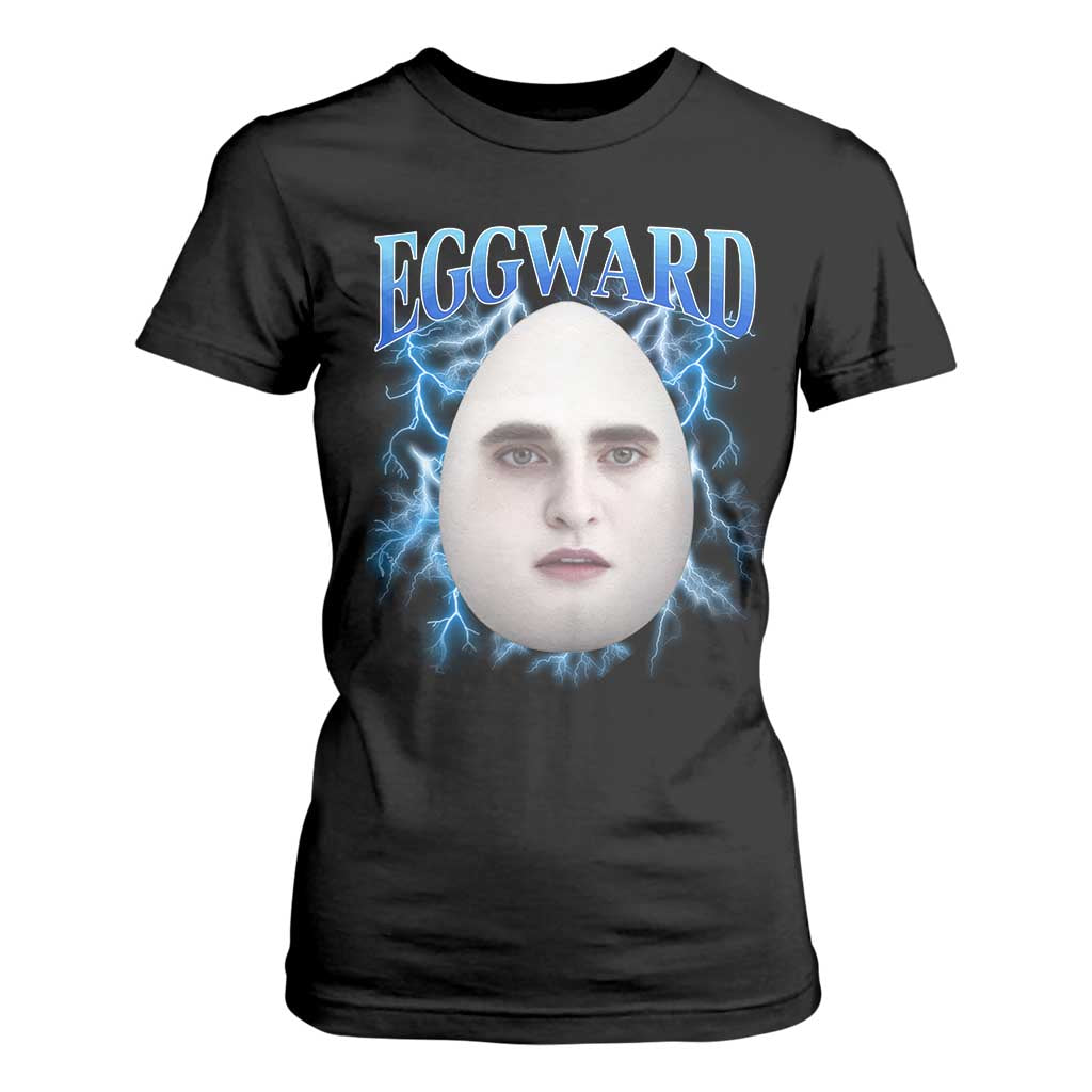 Eggward T Shirt For Women Funny Unhinged Meme Gen Z Humor Bootleg Graphic TS10 Black Print Your Wear