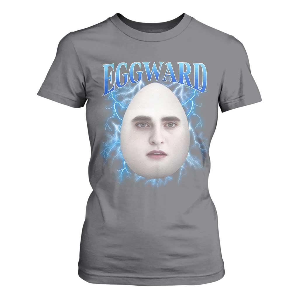 Eggward T Shirt For Women Funny Unhinged Meme Gen Z Humor Bootleg Graphic TS10 Charcoal Print Your Wear
