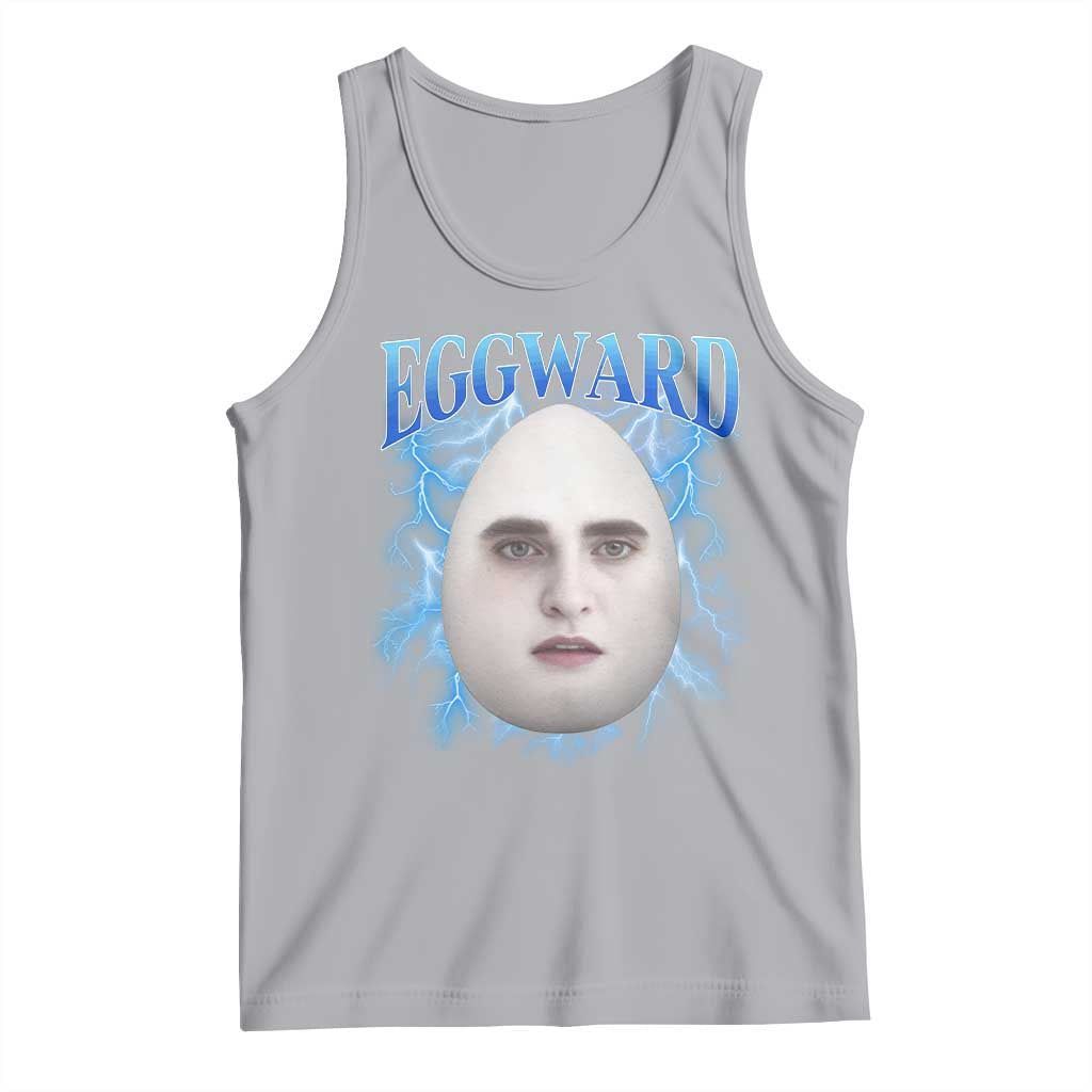 Eggward Tank Top Funny Unhinged Meme Gen Z Humor Bootleg Graphic TS10 Athletic Heather Print Your Wear