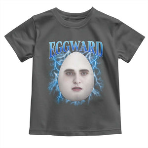 Eggward Toddler T Shirt Funny Unhinged Meme Gen Z Humor Bootleg Graphic TS10 Dark Heather Print Your Wear