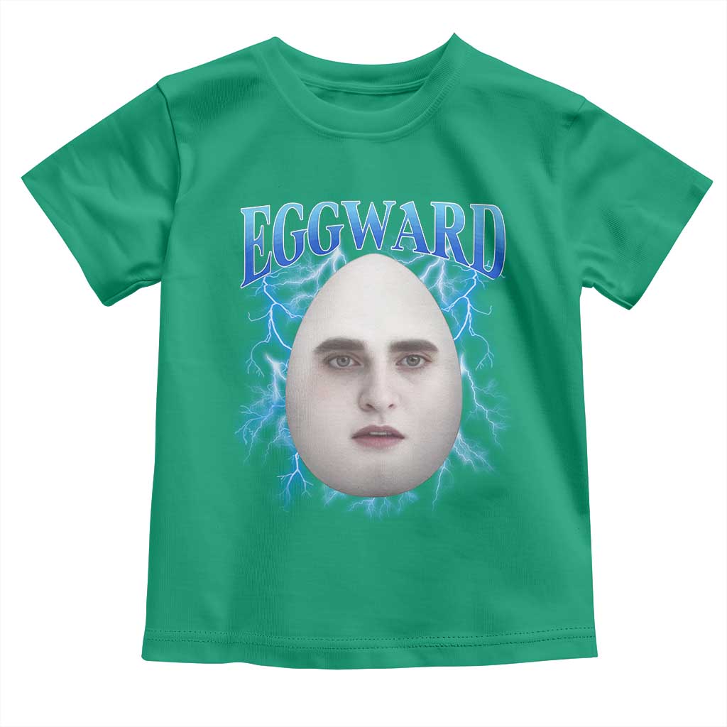 Eggward Toddler T Shirt Funny Unhinged Meme Gen Z Humor Bootleg Graphic TS10 Irish Green Print Your Wear