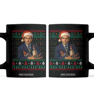 Office Christmas Movie Coffee Mug Funny Retro 90s Movie Ugly Xmas TS10 Black Print Your Wear