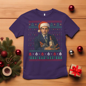 Office Christmas Movie T Shirt Funny Retro 90s Movie Ugly Xmas TS10 Purple Print Your Wear