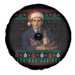 Office Christmas Movie Spare Tire Cover Funny Retro 90s Movie Ugly Xmas TS10 Print Your Wear