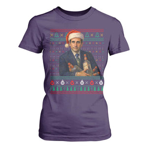 Office Christmas Movie T Shirt For Women Funny Retro 90s Movie Ugly Xmas TS10 Purple Print Your Wear