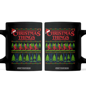Christmas Things Coffee Mug Vintage Movie TV Series Retro TS10 Black Print Your Wear