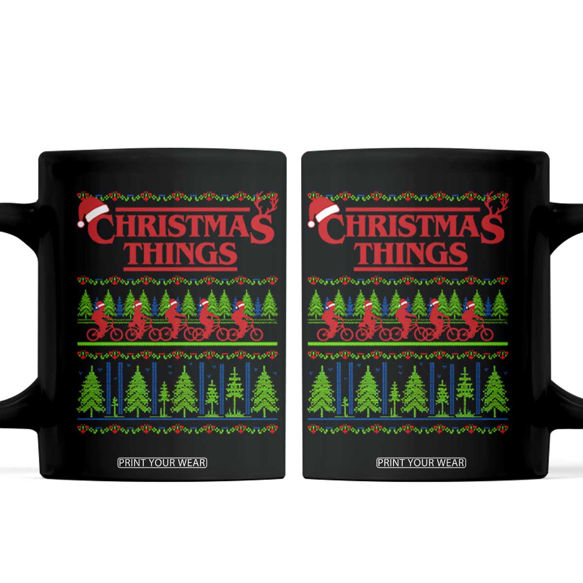 Christmas Things Coffee Mug Vintage Movie TV Series Retro TS10 Black Print Your Wear