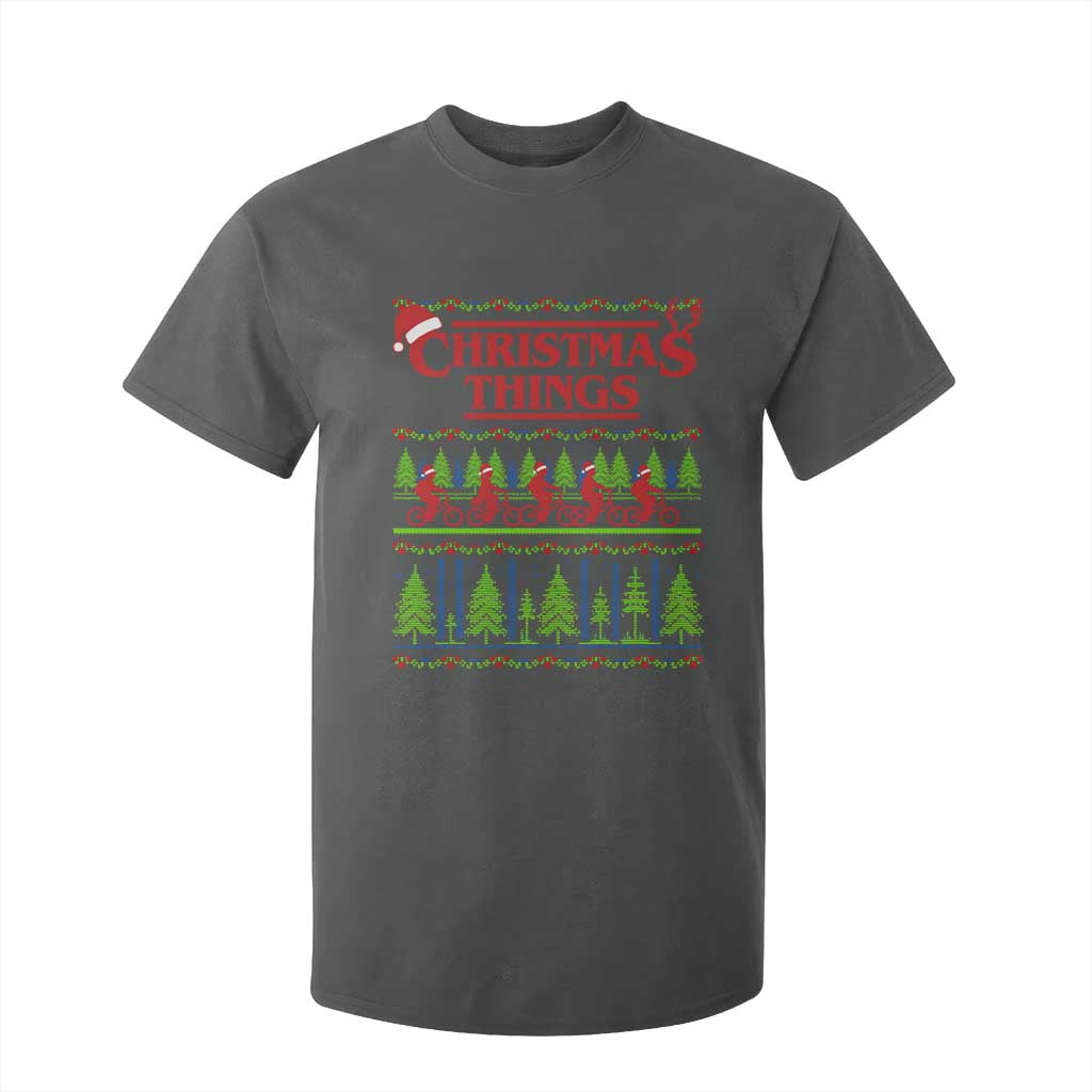 Christmas Things T Shirt For Kid Vintage Movie TV Series Retro TS10 Dark Heather Print Your Wear