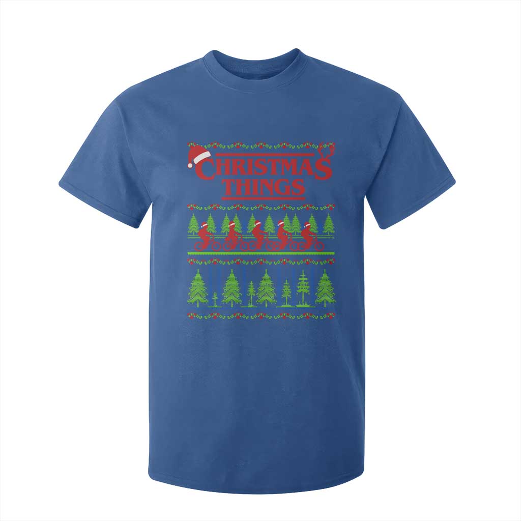 Christmas Things T Shirt For Kid Vintage Movie TV Series Retro TS10 Royal Blue Print Your Wear