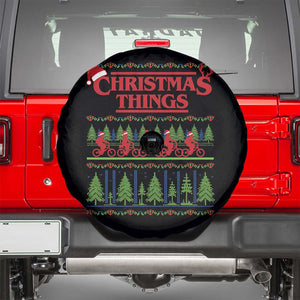 Christmas Things Spare Tire Cover Vintage Movie TV Series Retro TS10 Black Print Your Wear