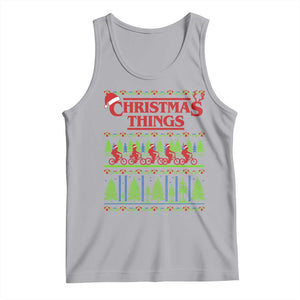 Christmas Things Tank Top Vintage Movie TV Series Retro TS10 Athletic Heather Print Your Wear