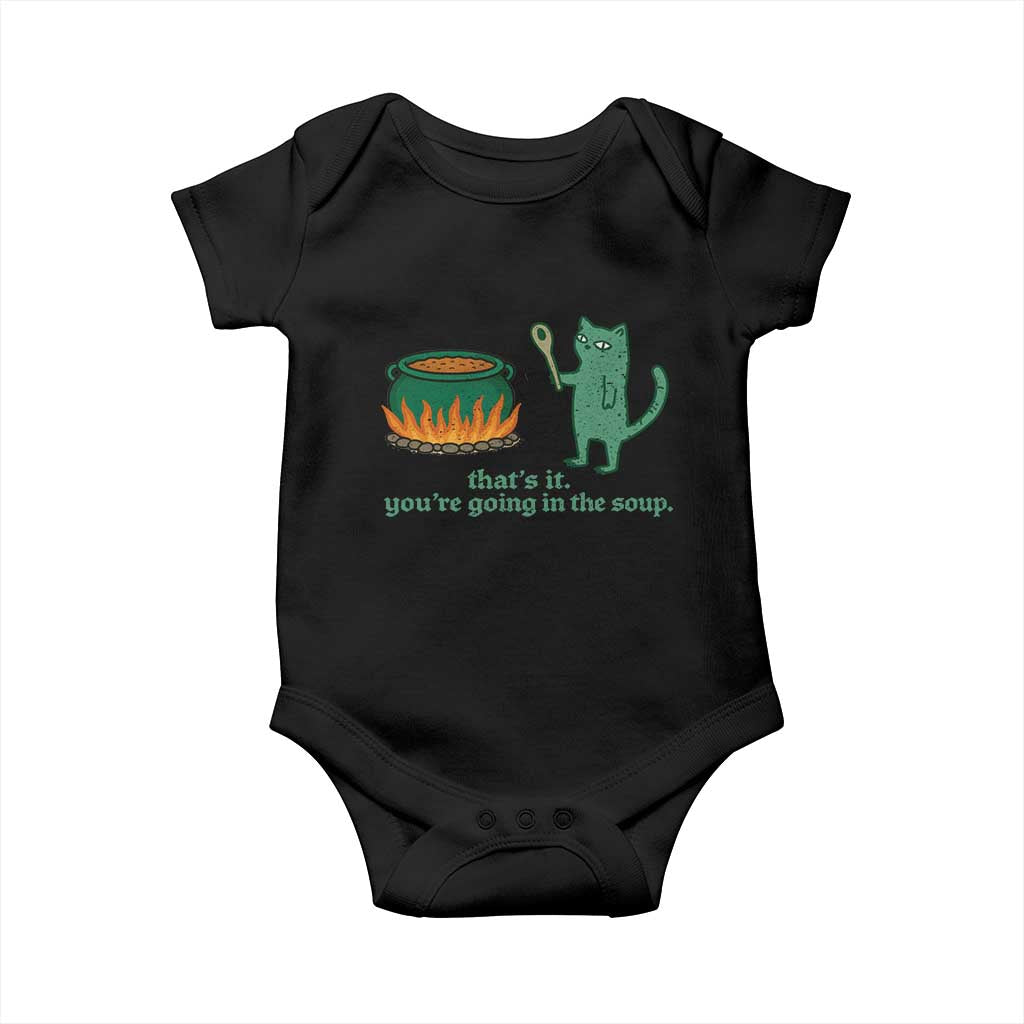 Sarcastic Cat Meme Baby Onesie Weirdcore Dark Humor TS10 Black Print Your Wear