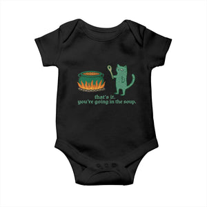 Sarcastic Cat Meme Baby Onesie Weirdcore Dark Humor TS10 Black Print Your Wear
