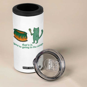 Sarcastic Cat Meme 4 in 1 Can Cooler Tumbler Weirdcore Dark Humor TS10 Print Your Wear