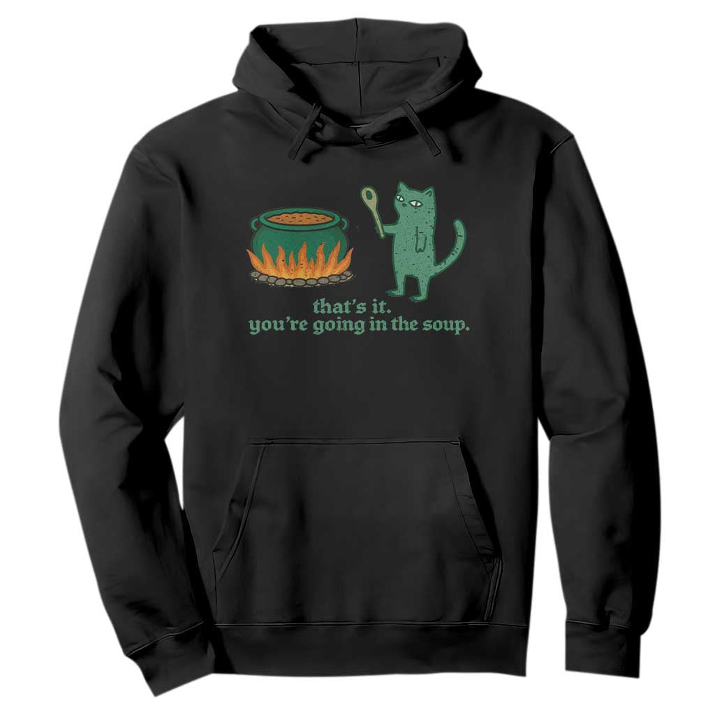 Sarcastic Cat Meme Hoodie Weirdcore Dark Humor TS10 Black Print Your Wear
