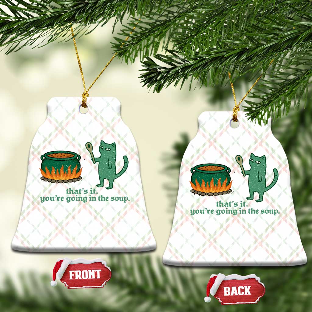 Sarcastic Cat Meme Ceramic Ornament Weirdcore Dark Humor TS10 Print Your Wear