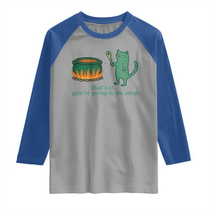 Sarcastic Cat Meme Raglan Shirt Weirdcore Dark Humor TS10 Sport Gray Royal Print Your Wear