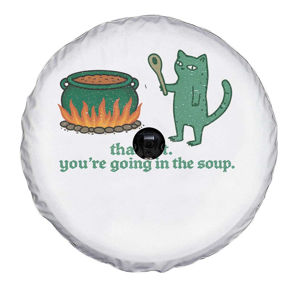 Sarcastic Cat Meme Spare Tire Cover Weirdcore Dark Humor TS10 Print Your Wear