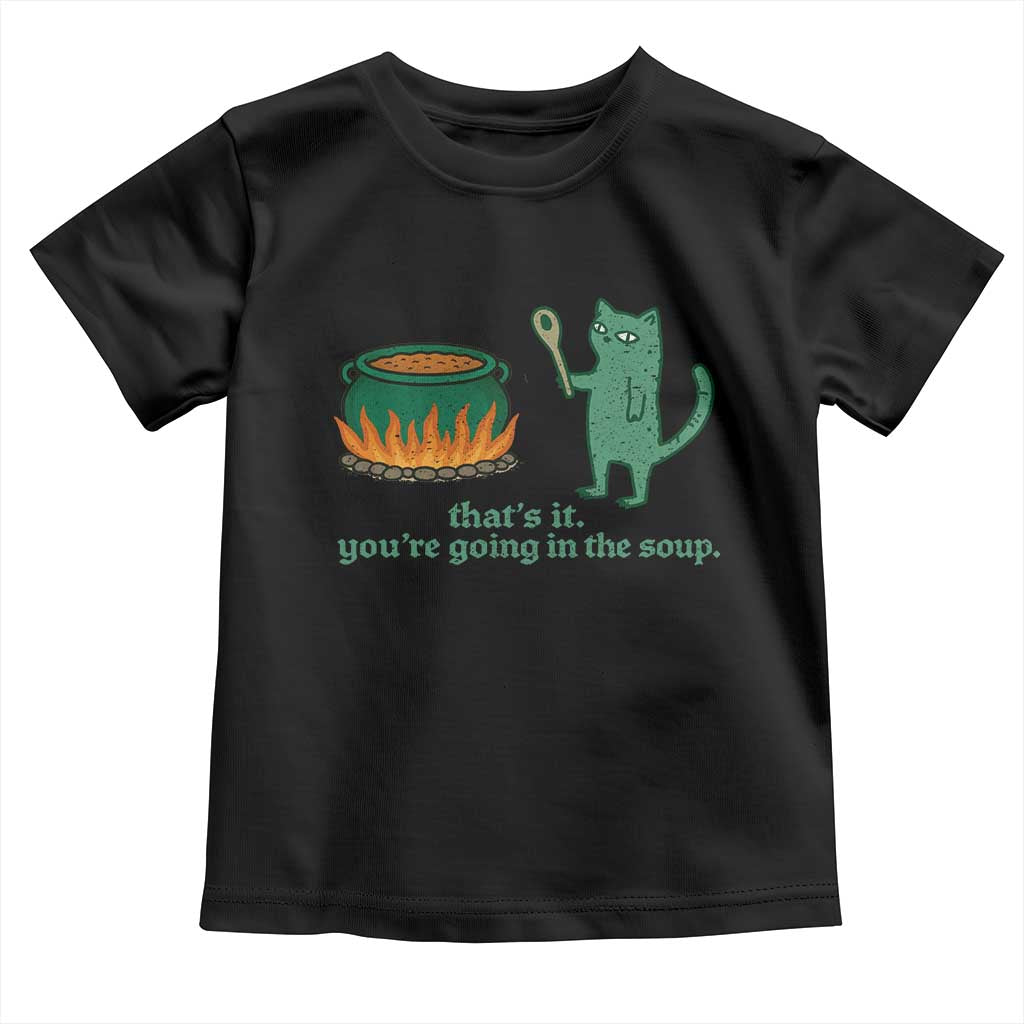 Sarcastic Cat Meme Toddler T Shirt Weirdcore Dark Humor TS10 Black Print Your Wear