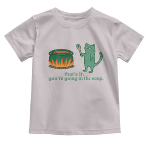 Sarcastic Cat Meme Toddler T Shirt Weirdcore Dark Humor TS10 Ice Gray Print Your Wear