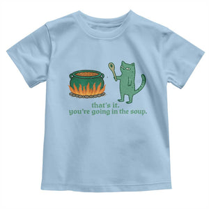 Sarcastic Cat Meme Toddler T Shirt Weirdcore Dark Humor TS10 Light Blue Print Your Wear