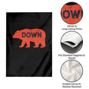 CFB Game Day Apparel Garden Flag Down Vintage Trendy TS10 Print Your Wear