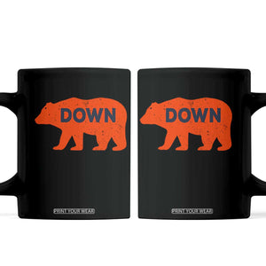 CFB Game Day Apparel Coffee Mug Down Vintage Trendy TS10 Black Print Your Wear