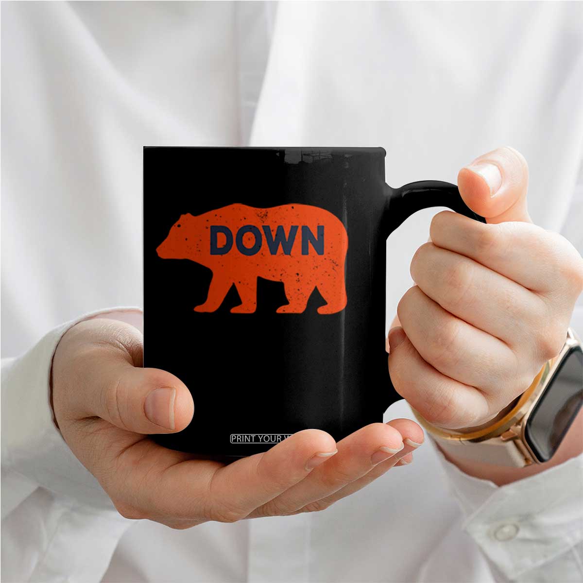 CFB Game Day Apparel Coffee Mug Down Vintage Trendy TS10 Print Your Wear