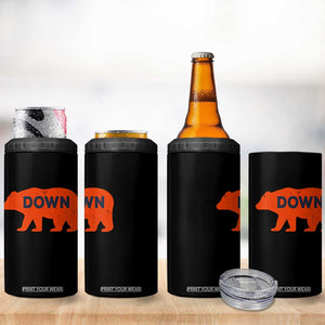 CFB Game Day Apparel 4 in 1 Can Cooler Tumbler Down Vintage Trendy TS10 Print Your Wear
