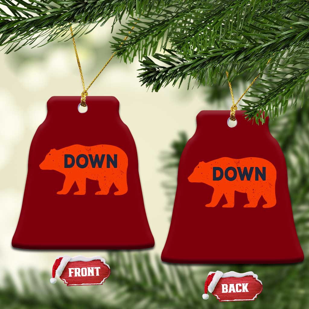 CFB Game Day Apparel Ceramic Ornament Down Vintage Trendy TS10 Print Your Wear