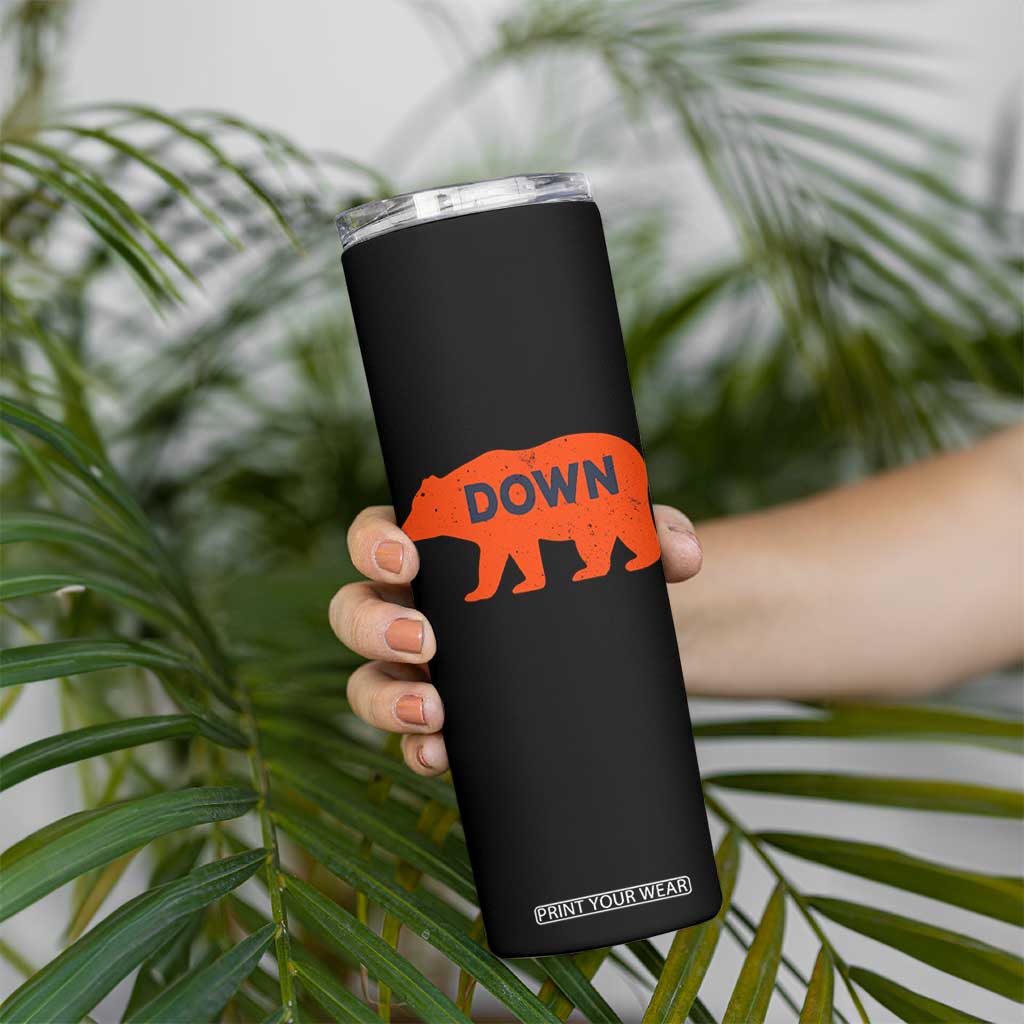 CFB Game Day Apparel Skinny Tumbler Down Vintage Trendy TS10 Print Your Wear