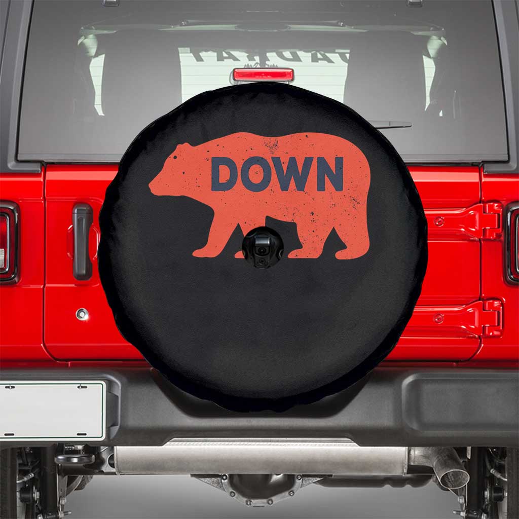 CFB Game Day Apparel Spare Tire Cover Down Vintage Trendy TS10 Black Print Your Wear