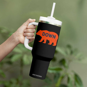 CFB Game Day Apparel Tumbler With Handle Down Vintage Trendy TS10 Print Your Wear