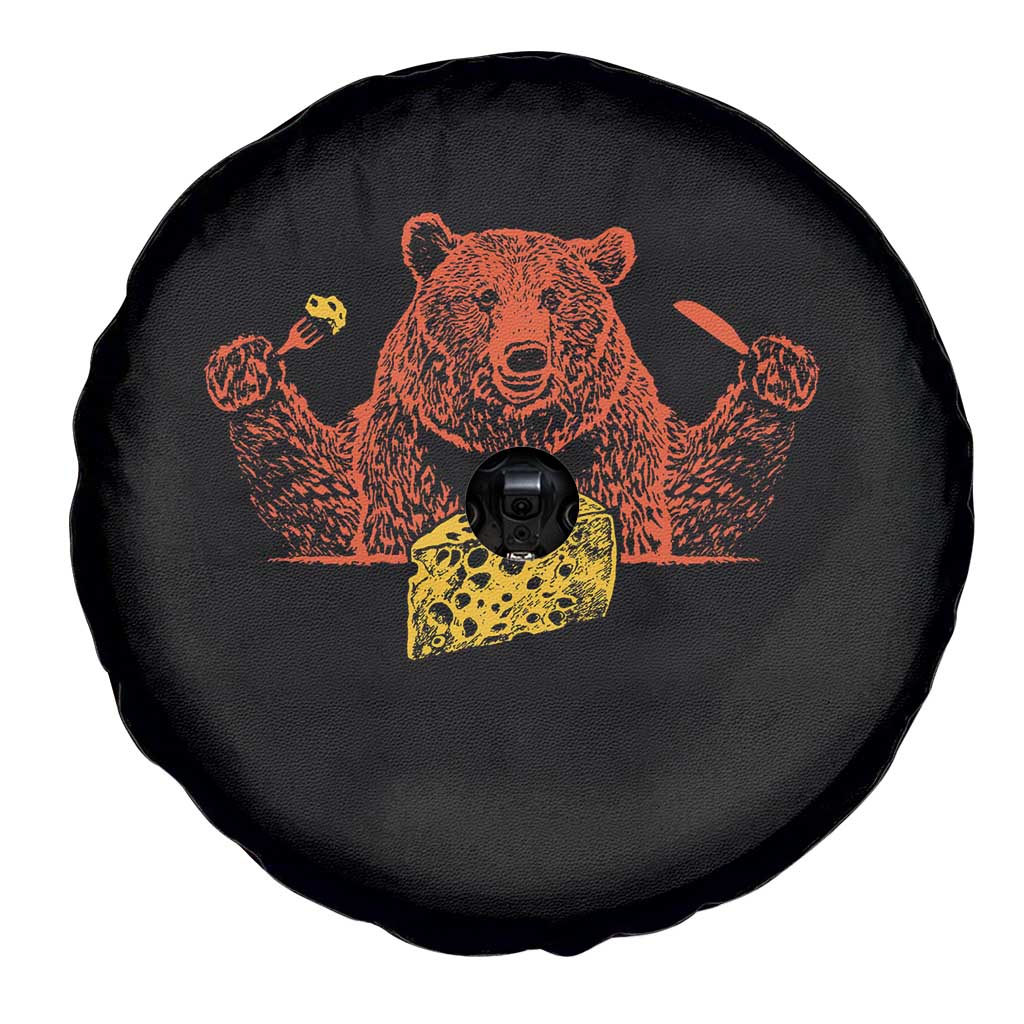 BF Spare Tire Cover Let's Eat Cheese Football Fans TS10 Print Your Wear