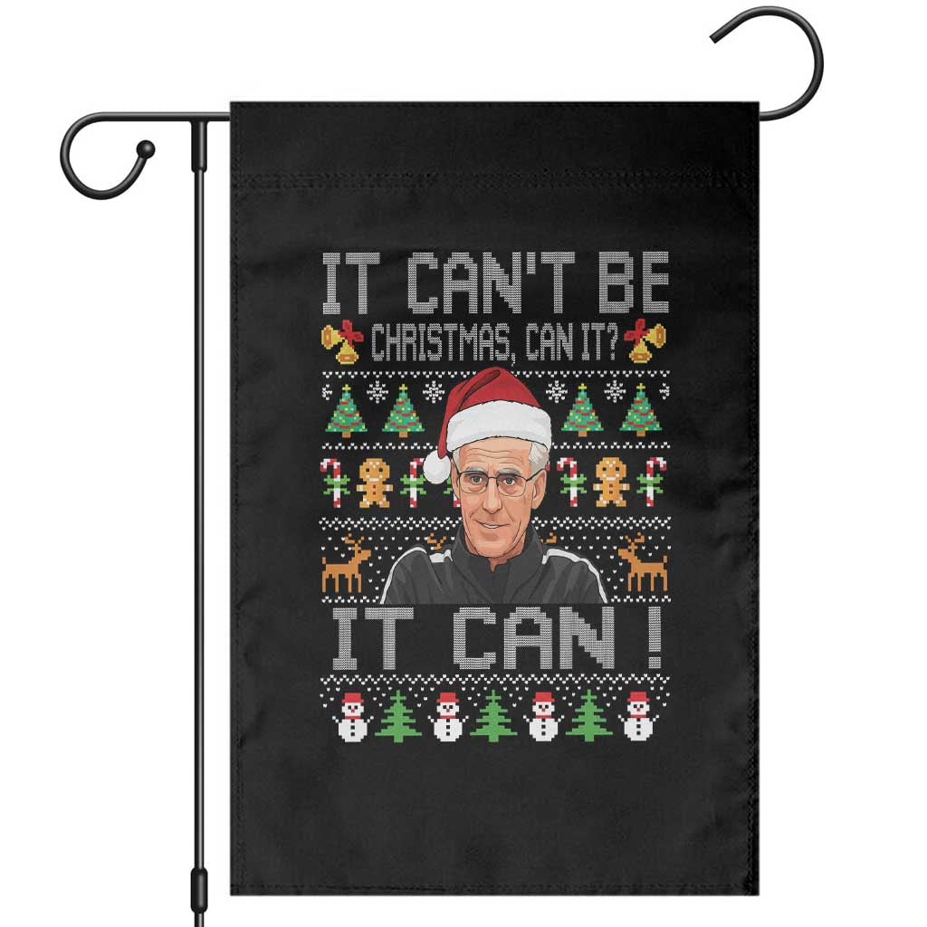 McCarthy It Cant Be Ugly Christmas Garden Flag Retro Football Fan TS10 Black Print Your Wear