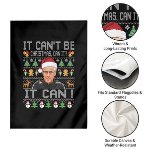 McCarthy It Cant Be Ugly Christmas Garden Flag Retro Football Fan TS10 Print Your Wear