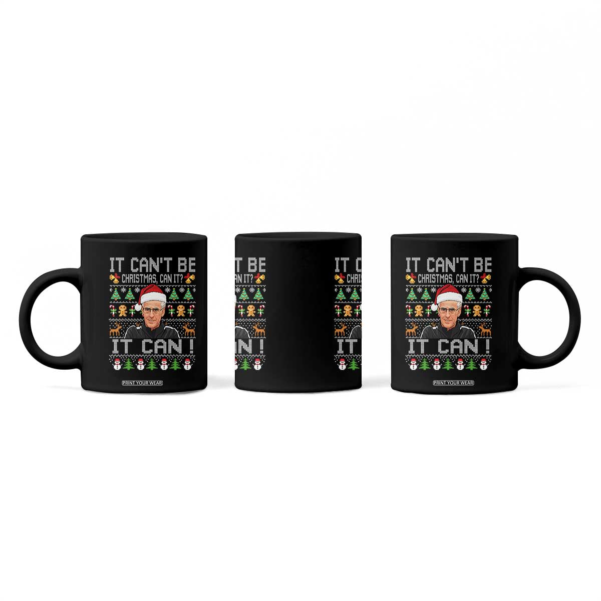 McCarthy It Cant Be Ugly Christmas Coffee Mug Retro Football Fan TS10 Print Your Wear