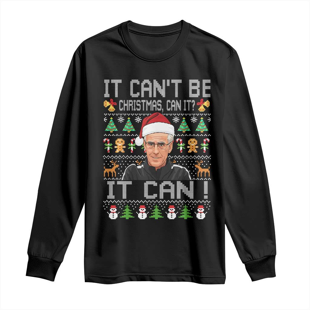 McCarthy It Cant Be Ugly Christmas Long Sleeve Shirt Retro Football Fan TS10 Black Print Your Wear
