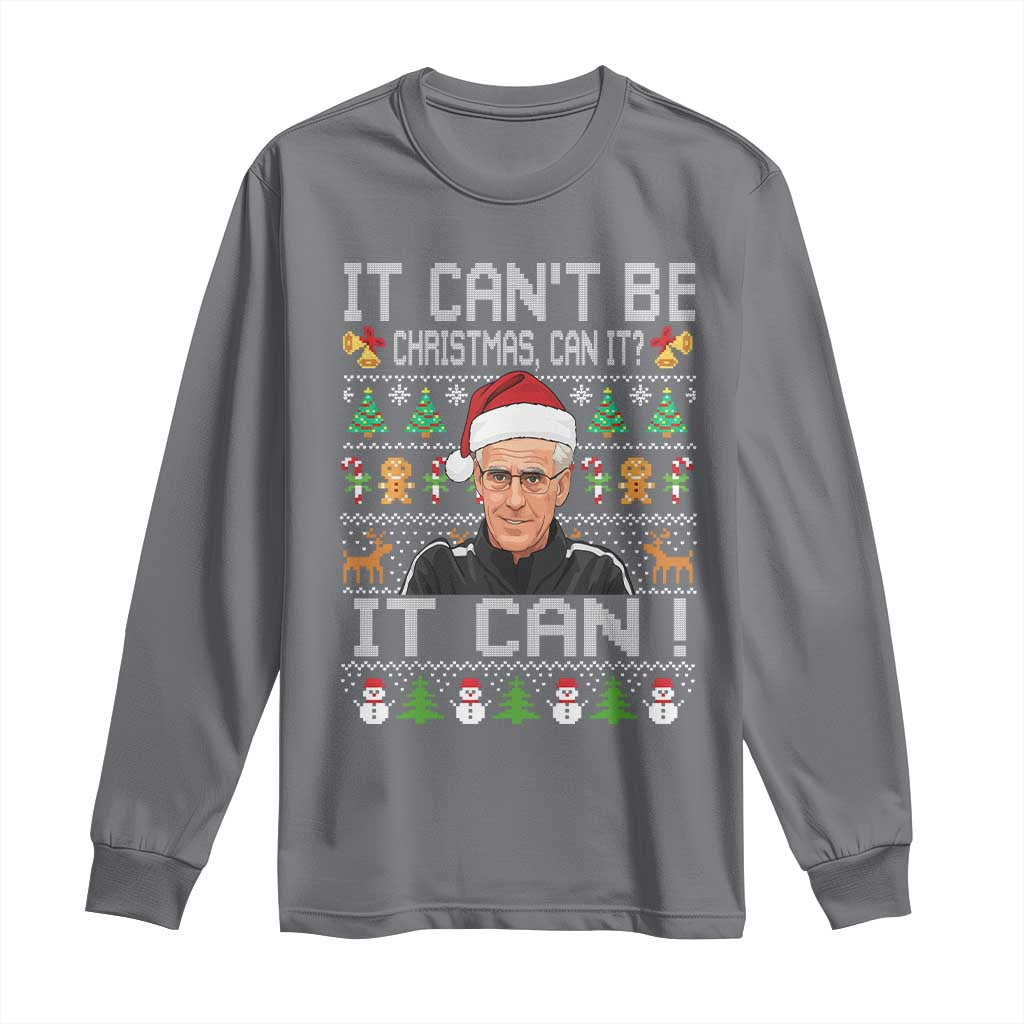 McCarthy It Cant Be Ugly Christmas Long Sleeve Shirt Retro Football Fan TS10 Charcoal Print Your Wear