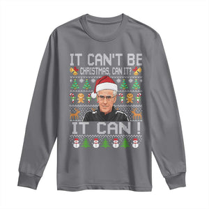 McCarthy It Cant Be Ugly Christmas Long Sleeve Shirt Retro Football Fan TS10 Charcoal Print Your Wear