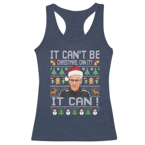 McCarthy It Cant Be Ugly Christmas Racerback Tank Top Retro Football Fan TS10 Navy Print Your Wear