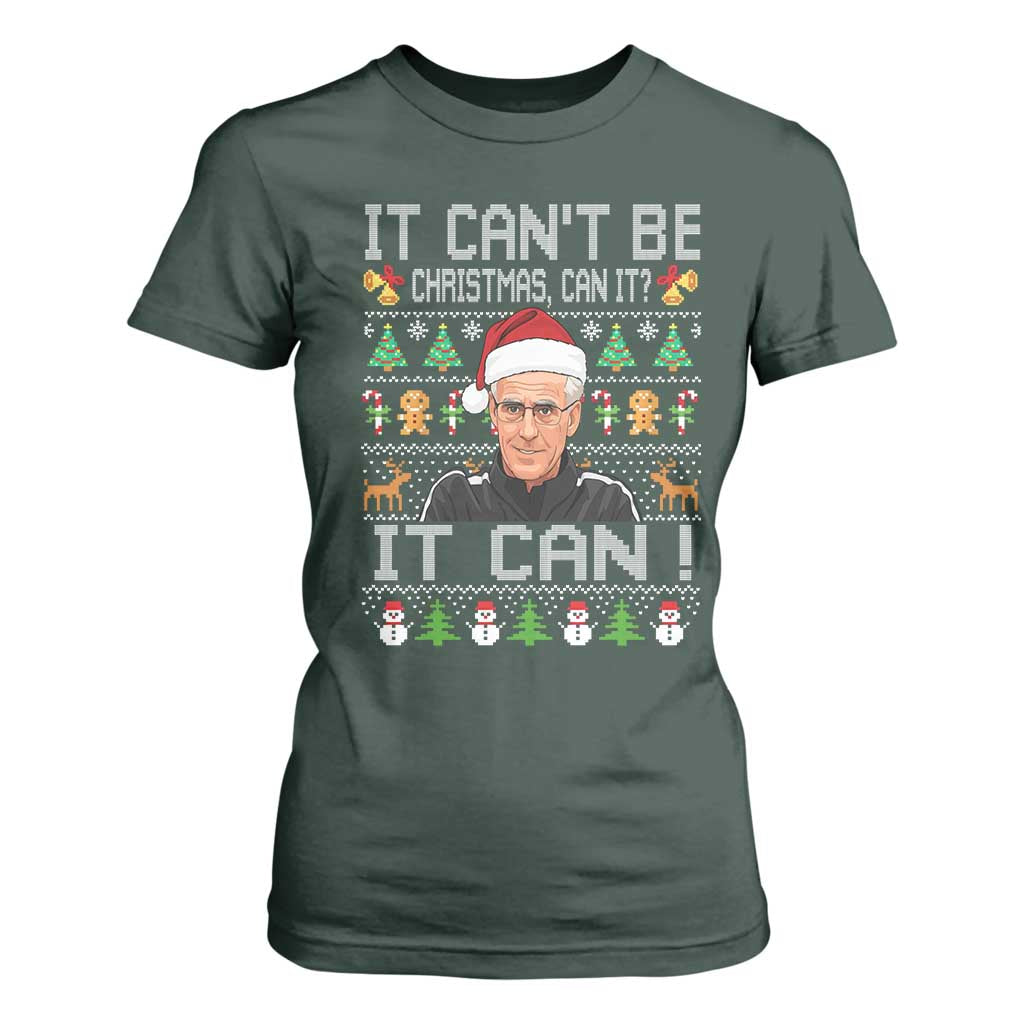 McCarthy It Cant Be Ugly Christmas T Shirt For Women Retro Football Fan TS10 Dark Forest Green Print Your Wear
