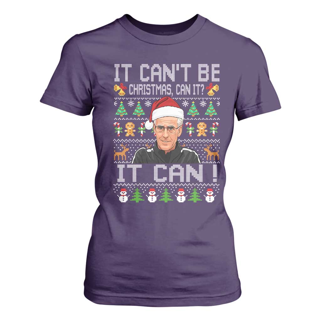 McCarthy It Cant Be Ugly Christmas T Shirt For Women Retro Football Fan TS10 Purple Print Your Wear