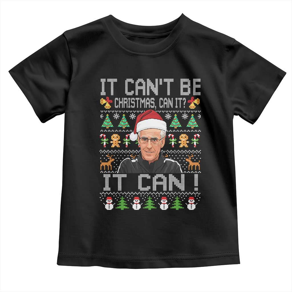 McCarthy It Cant Be Ugly Christmas Toddler T Shirt Retro Football Fan TS10 Black Print Your Wear