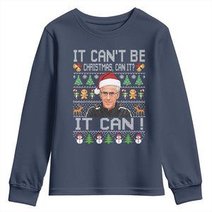 McCarthy It Cant Be Ugly Christmas Youth Sweatshirt Retro Football Fan TS10 Navy Print Your Wear