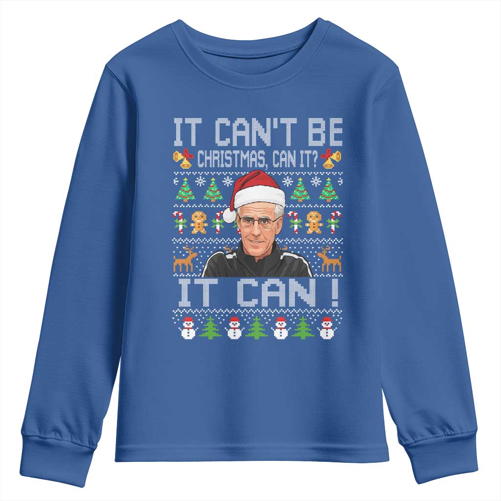 McCarthy It Cant Be Ugly Christmas Youth Sweatshirt Retro Football Fan TS10 Royal Blue Print Your Wear