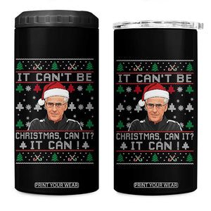 Christmas McCarthy It Cant Be 4 in 1 Can Cooler Tumbler Retro Football Fan Ugly Xmas TS10 One Size: 16 oz Black Print Your Wear