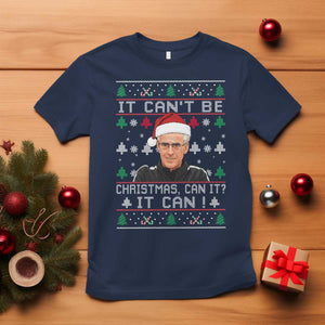 Christmas McCarthy It Cant Be T Shirt Retro Football Fan Ugly Xmas TS10 Navy Print Your Wear