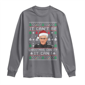 Christmas McCarthy It Cant Be Long Sleeve Shirt Retro Football Fan Ugly Xmas TS10 Charcoal Print Your Wear